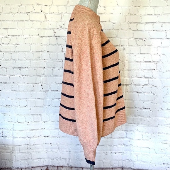 MADEWELL Pembury Henley Mockneck Striped Sweater - Picture 4 of 14